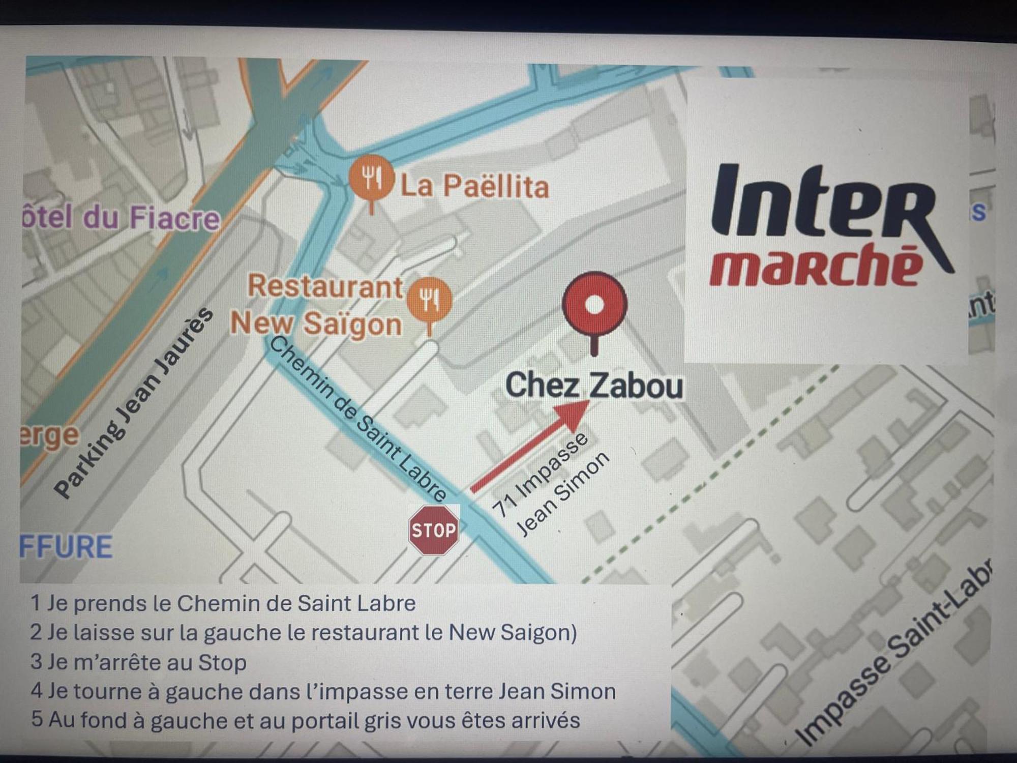 "Chambre" Chez Zabou Carpentras Eksteriør bilde